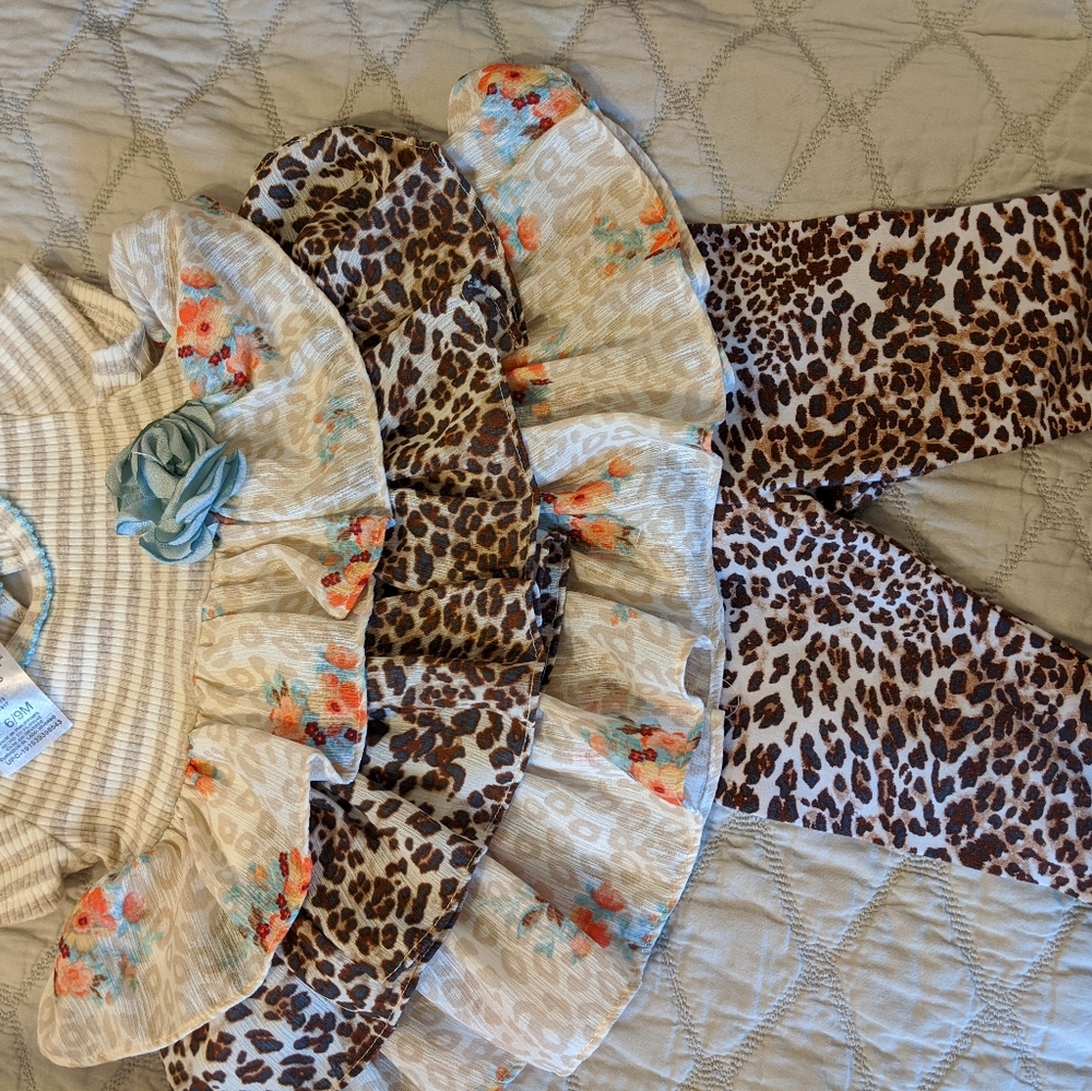 6-9 month old boutique girls clothing bundle